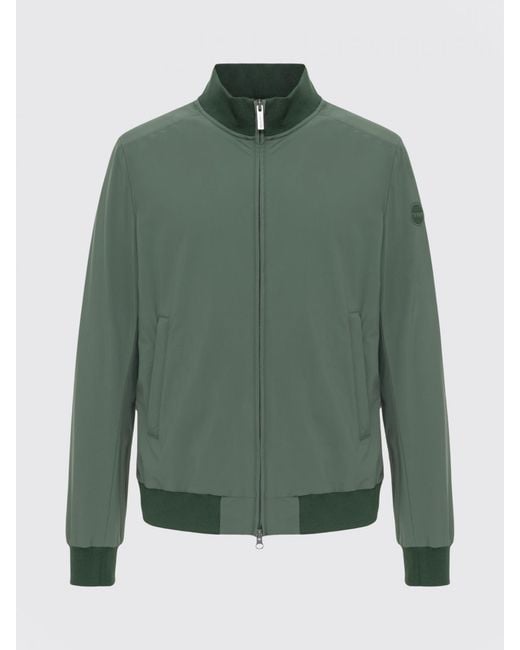 Colmar Green Nylon Bomber Jacket for men
