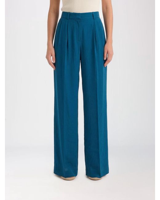 Michael Kors Blue Palazzo Trousers
