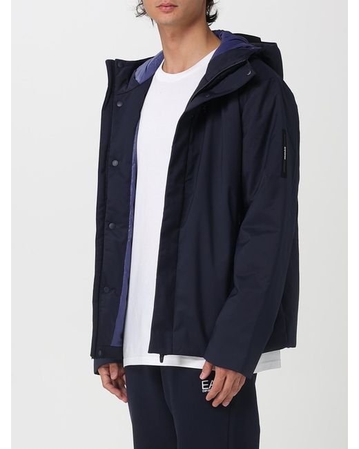 EA7 Blue Jacket for men