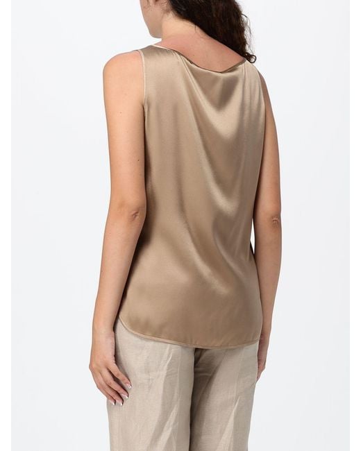 Max Mara Natural Satin Top
