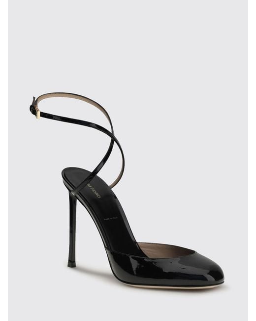 Tom Ford Black Selen Patent Leather Pumps