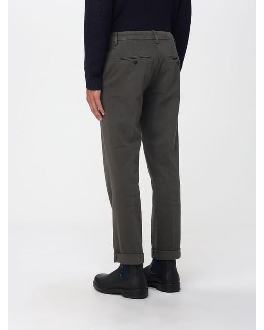 Dondup Black Trousers for men