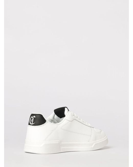 Just Cavalli Natural Leather Sneakers for men