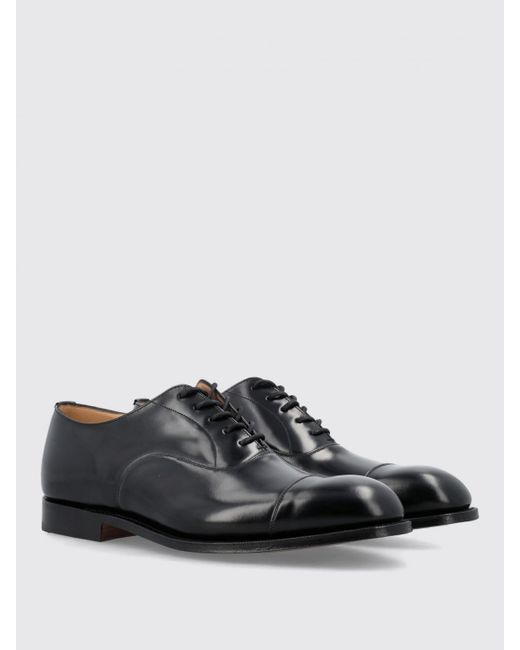 Church's Black Consul Almond-toe Lace-up Shoes for men