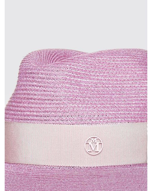 Maison Michel Pink Hat