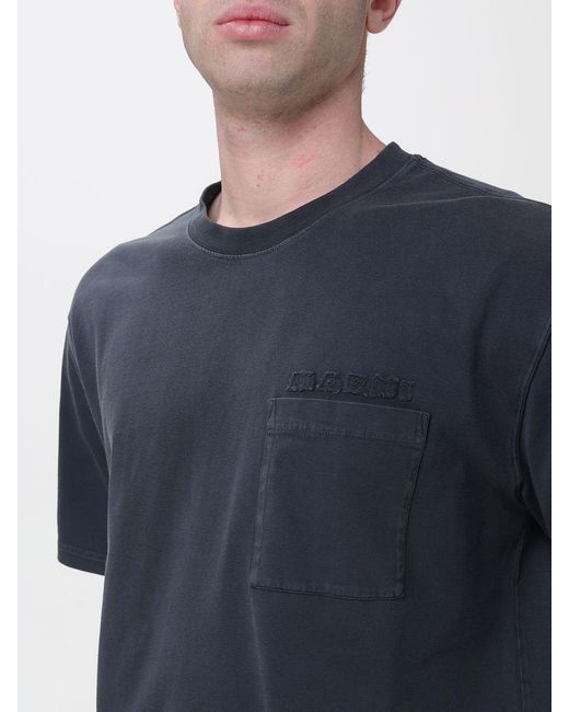 Marni Blue Basic Cotton T-Shirt for men
