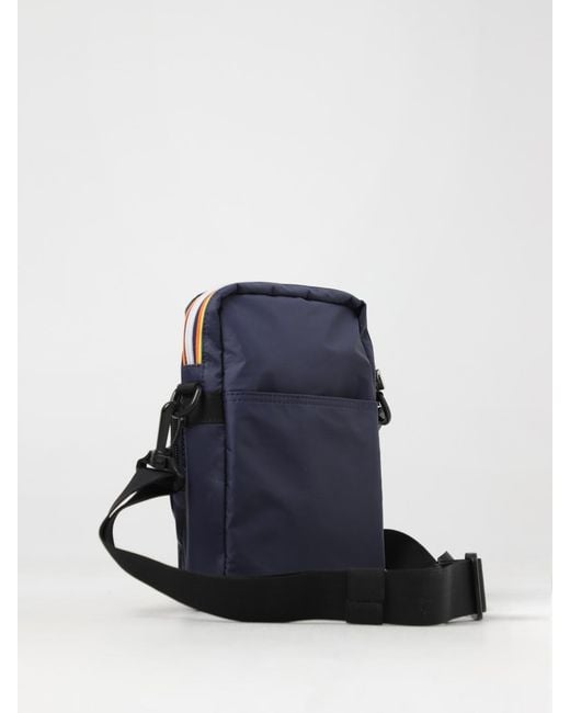 K-Way Blue Shoulder Bag for men