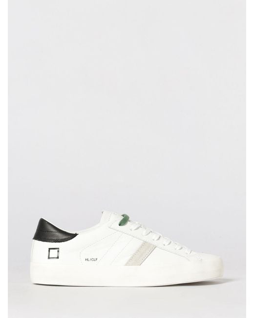 Date White Hill Leather Sneakers for men