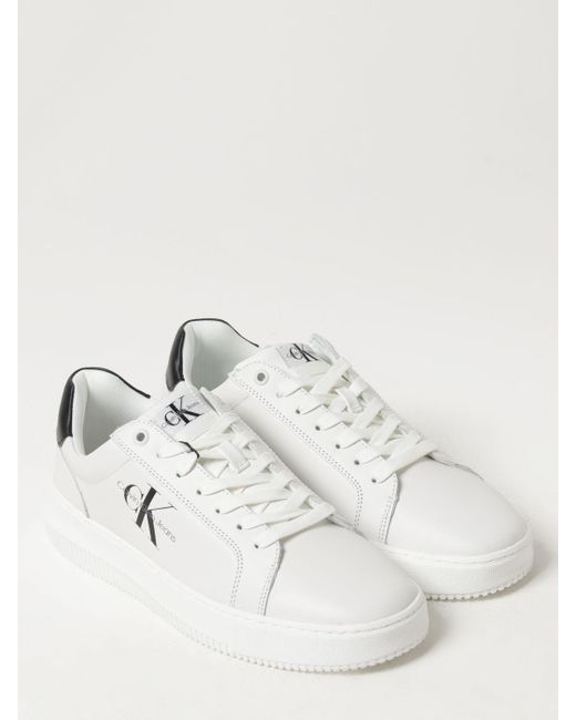 Ck Jeans White Sneakers for men