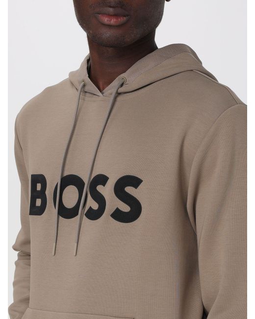 Sweatshirt Boss pour homme en coloris Gray