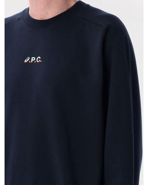 Asics Sweatshirt Herren in Blue für Herren