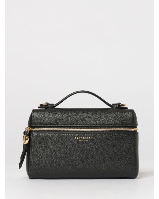 Tory Burch Black Romy Slim Grained Leather Bag