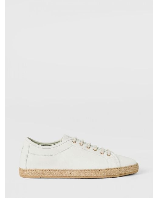 Brunello Cucinelli White Espadrille for men