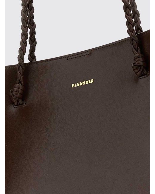 Jil Sander Brown Crossbody Bag