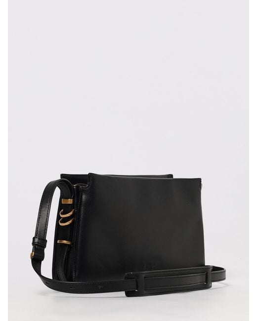 Pinko Black Mini One, Two, Three Bag