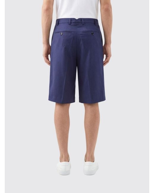 AMI Blue Tailored Shorts for men