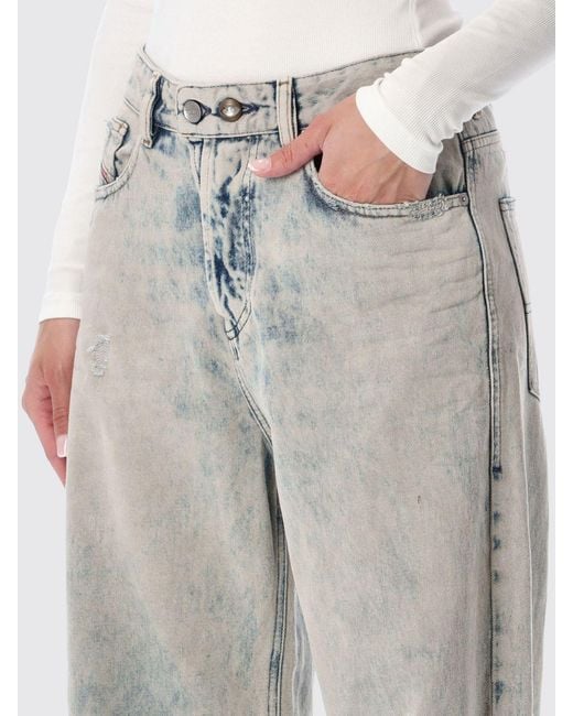 DIESEL Gray Jeans