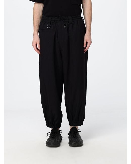 Y-3 Black Trousers for men