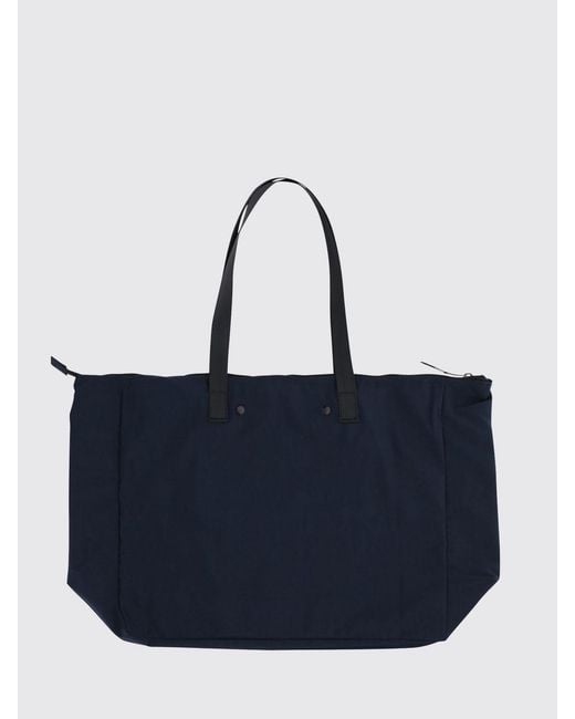 Autry Blue Nylon Tote Bag