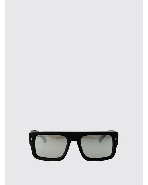 DSquared² Gray Acetate Aviator Sunglasses With Colored Lenses for men