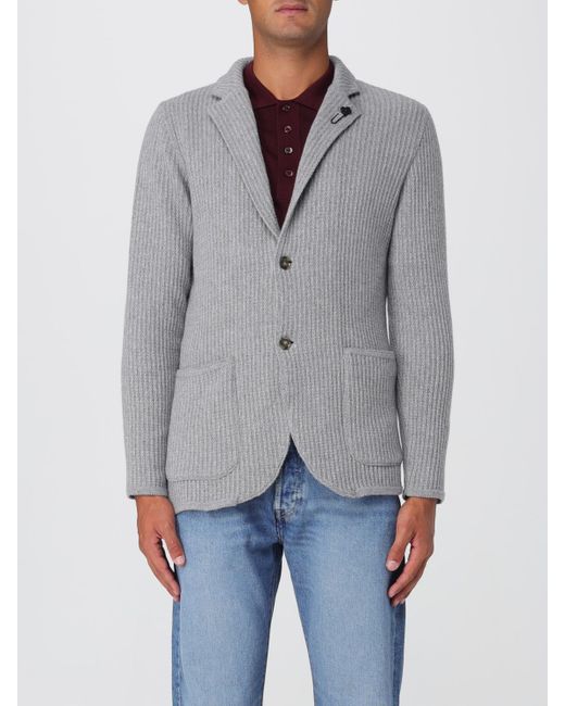 Jersey Hombre Lardini de hombre de color Gray