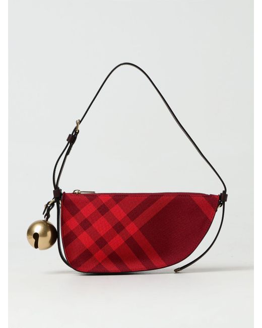 Burberry Red Shoulder Bag
