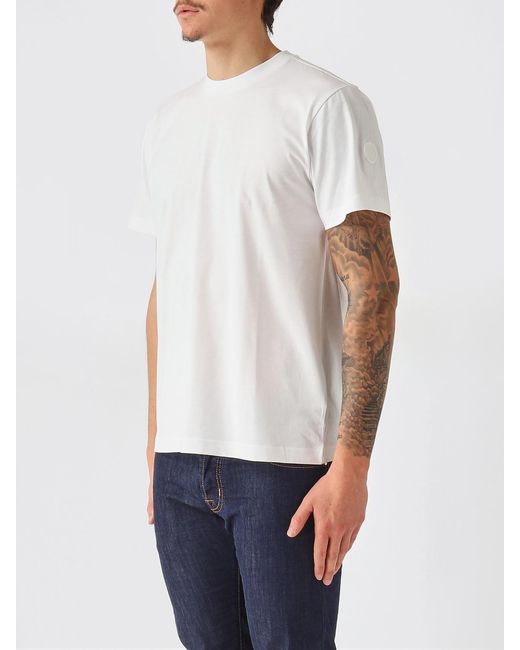 Colmar White Basic Cotton T-Shirt for men