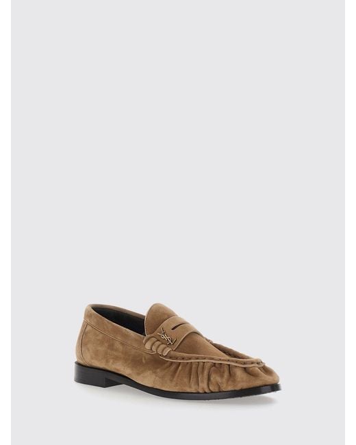 Saint Laurent White Loafer