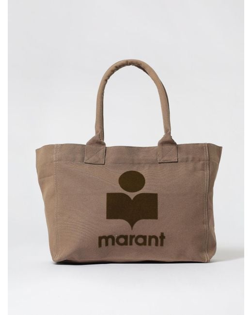 Bolso De Mano Mujer Isabel Marant de color Natural