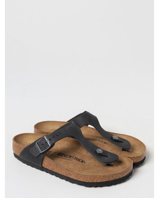 Birkenstock Black Flache sandalen