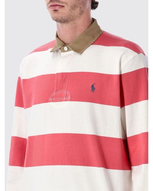 T-Shirt Homme Polo Ralph Lauren pour homme en coloris Red