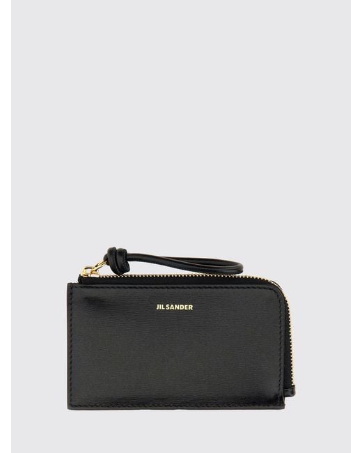 Jil Sander Black Wallet