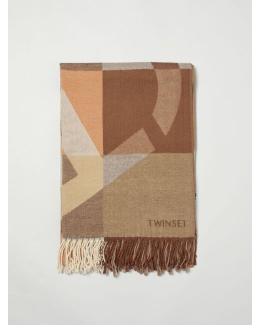 Twinset Natural Scarf