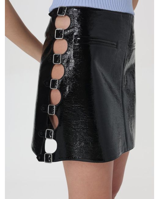 Courreges Black Skirt Courrèges