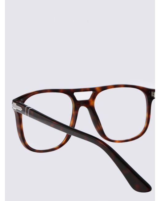 Persol White Acetate Eyeglasses for men