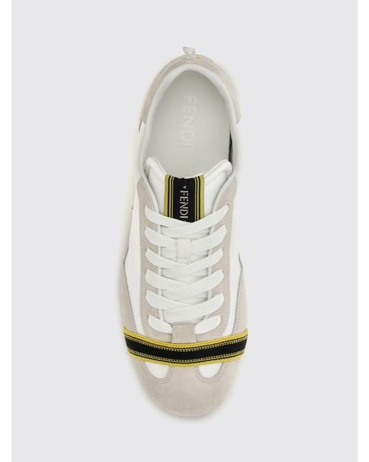 Fendi Natural Sneakers for men