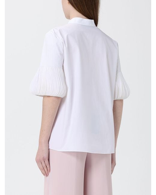 Valentino White Cotton Shirt