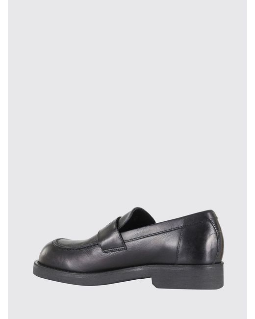 MM6 by Maison Margiela White Leather Loafers for men