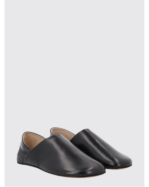 J.W. Anderson Black Leather Loafers
