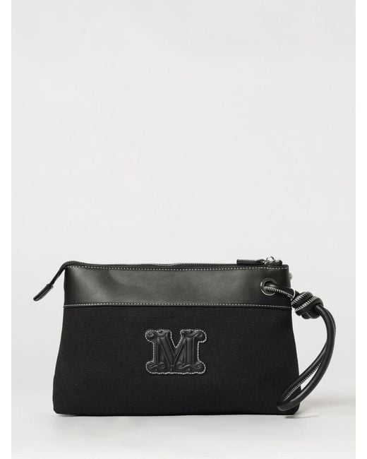 Max Mara Black Bchfrisia Clutch Bag