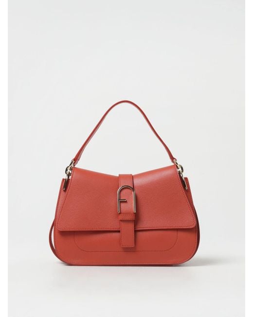 Furla Red Shoulder Bag