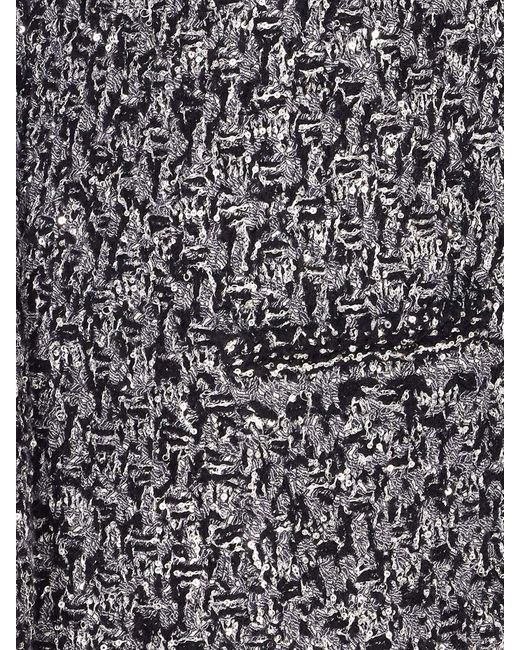 Fabiana Filippi Gray Bouclé Coat