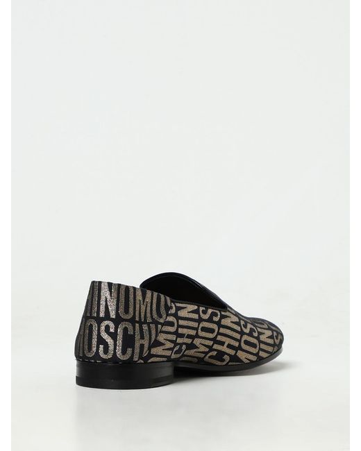 Moschino Couture Black Loafers for men