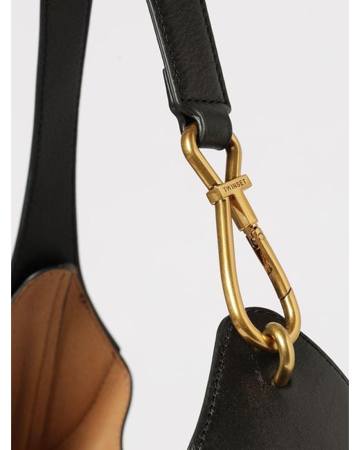Twinset Black Ledertasche