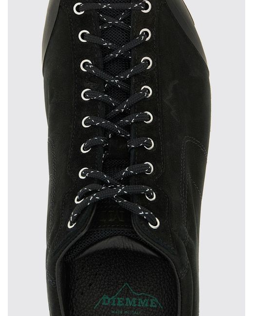 Diemme Black Movida '92 Bicolor Nubuck Sneakers With Vibram Sole for men