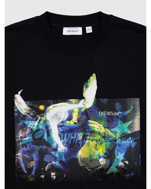 Off-White c/o Virgil Abloh Black T-Shirt for men