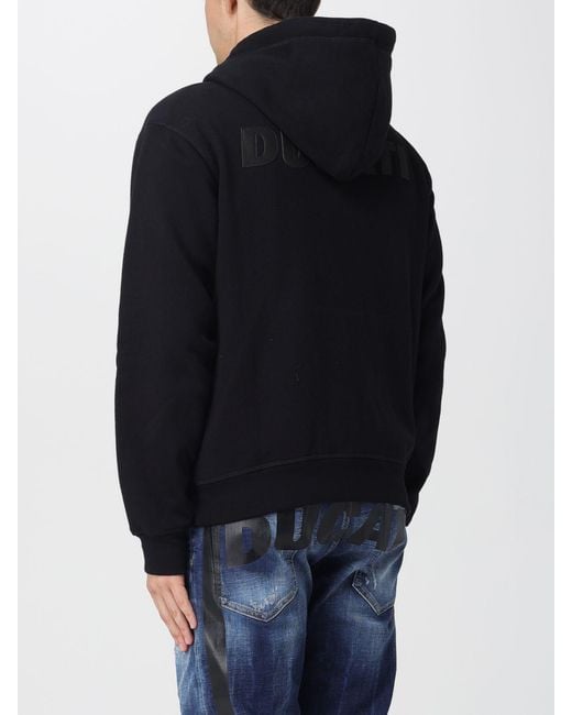 Dsquared2 Ducati Blue Sweatshirt for men
