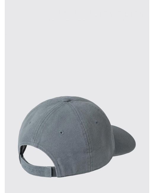 Carhartt Blue Cotton Hat for men