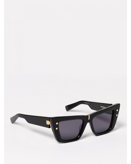 Balmain Black Bb0130S Cateye Sunglasses