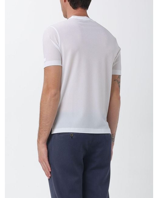 Heskimo White Nylon T-Shirt for men